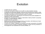 AS 2.3.3 Evolution - Mrs Miller`s Blog