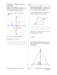 Unit 3 Triangles Test Review