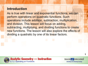 5.7.2 Operating on Functions Building