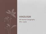 Hinduism - Mrs. Lacks 2016