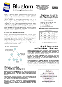 BlueJam Evolutionary Music Composition