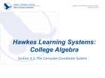 Hawkes Learning Systems: College Algebra