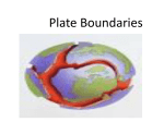 Plate Boundaries - Clinton Public Schools