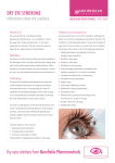 Dry EyE SynDromE - Dry Eyes Medical