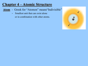 Chapter 4 Notes