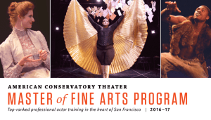 master fine arts program - American Conservatory Theater