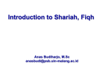 Shariah - FE UIN Malang