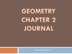 Geometry journal ch2