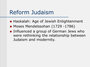 Reform Judaism