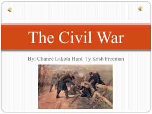 The Civil War by Chance Hunt