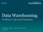 data warehouse