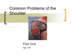 Common Problems of the Shoulder - UCSF