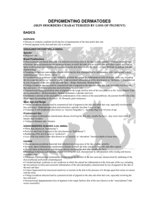 depigmenting dermatoses