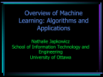 Machine Learning - School of Electrical Engineering and Computer