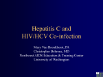Hepatitis C and HIV/HCV Co-infection