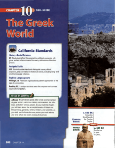MS-HSS-AC-Unit 4 -- Chapter 10- Greek World