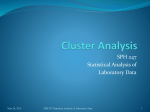 Clustering - David M. Rocke