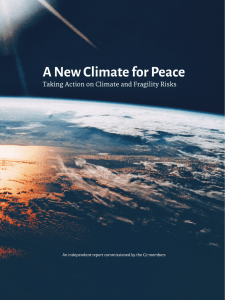 Full Report - A New Climate for Peace