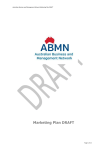 Marketing Plan Guide - Australian Business and Management Network
