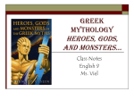 Greek Mythology Notes