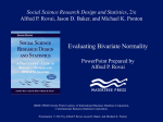 Evaluating Bivariate Normality