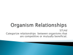 Organism Relationships