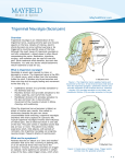 Trigeminal Neuralgia (facial pain)