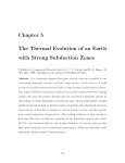 Chapter 5 The Thermal Evolution of an Earth with Strong Subduction