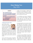 Data Mining Newsletter 2016