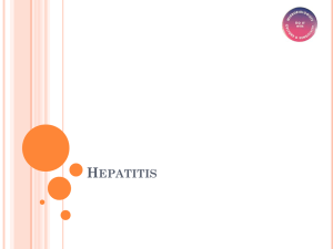 Hepatitis viruses - University of Yeditepe Faculty of Medicine, 2011