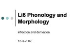 li6 2007 inflection and derivation SHORT