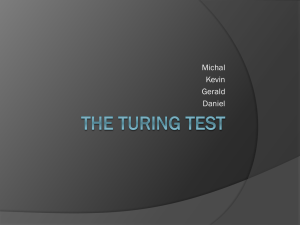 The Turing Test