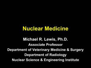 Radiation Biology 328 2008 Slides - University of Missouri