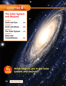 The Solar System and Beyond CHAPTER 8