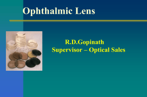 Ophthalmic lens