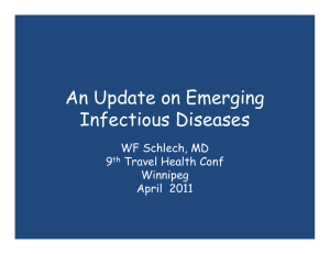 An Update on Emerging Infectious Diseases