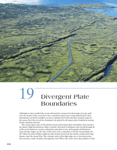 Divergent Plate Boundaries - North Coast Distance Education