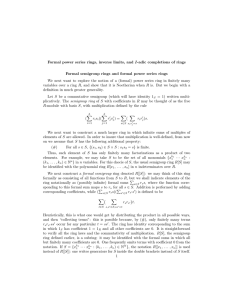 Formal power series rings, inverse limits, and I