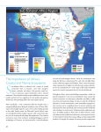 The Importance of Africa`s Coastal and Marine Ecosystems
