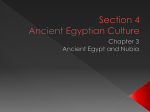 Section 4 Ancient Egyptian Culture