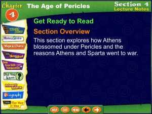 The Age of Pericles