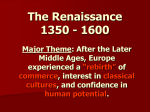Renaissance: The Italian City-States