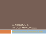 Mythology: The gods and goddesses