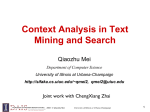 Contextual Text Mining through Probabilistic Theme