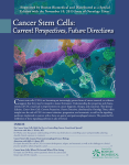 Cancer Stem Cells: Current Perspectives, Future Directions