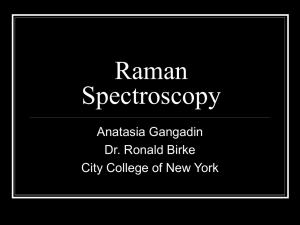 Raman Spectroscopy - Harlem Children Society