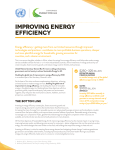 improving energy efficiency - Sustainable Energy for all.