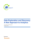 Data Exploration and Discovery: A New Approach to