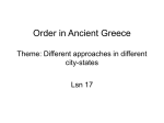 Lsn 17 Map Quiz and Greece