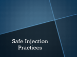 Safe Injection Practices